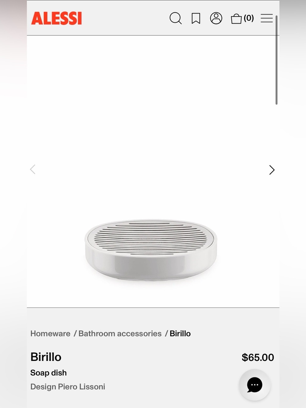 ALESSI Birillo soap dish. - Picture 5 of 5